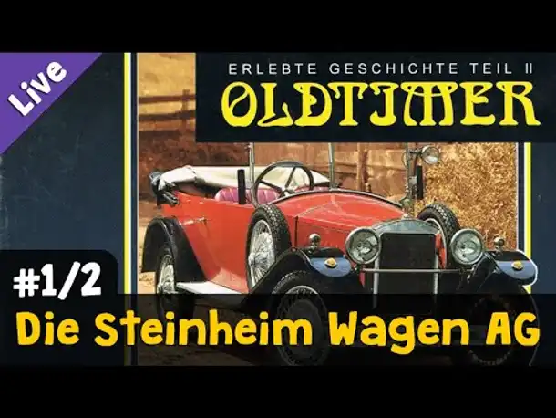 Let's Play Oldtimer (1994) #1/2: Die Steinheim Wagen AG ✦ Livestream-Aufzeichnung