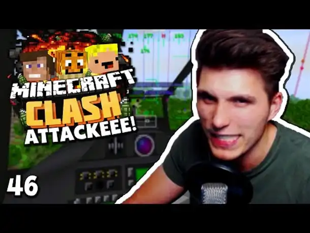 Minecraft CLASH #46 ✪ WIR GREIFEN AN! ATTACKEEEE! HELI GEKLAUT! | Paluten
