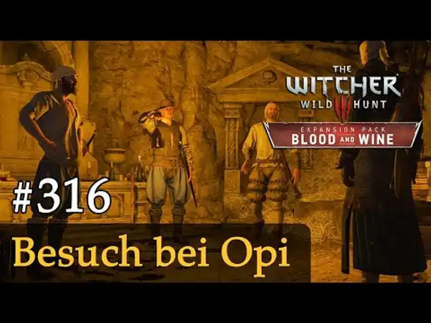 #316: Besuch bei Opi ✦ Let's Play The Witcher 3 ✦ Blood and Wine (Slow-, Long- & Roleplay)