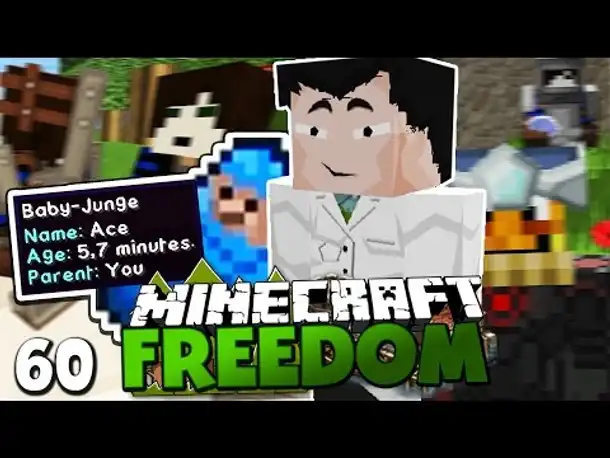 GLP & ICH WERDEN ELTERN & NEUE ERFINDUNG VON PROF. ENTE! ✪ Minecraft FREEDOM #60 | Paluten