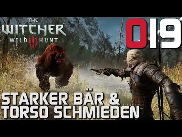 The Witcher 3 Gameplay German #019 Torso craften & Bär | Deutsch | Let's Play