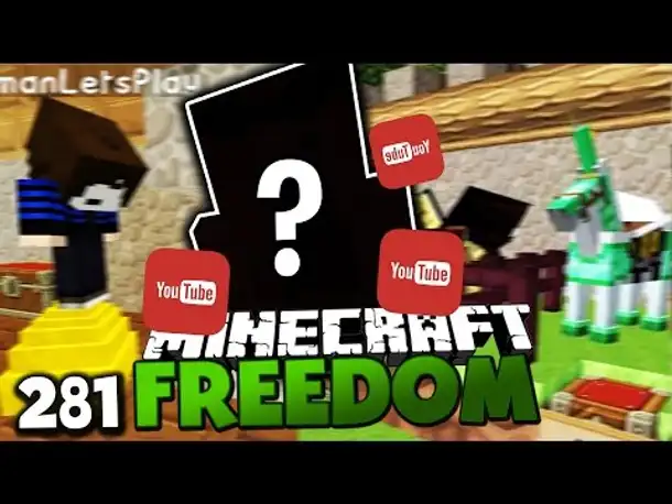 DIE GEHEIME YOUTUBER MISSION! & DIE APOKALYPTISCHEN REITER!   ✪ Minecraft FREEDOM #281 | PALUTEN