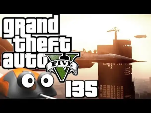 Let's Play GTA 5 #135 Düsenjet, Zeppelin und Hai (German Gameplay Deutsch)