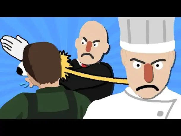 Zombey der Hitman schlägt zu.