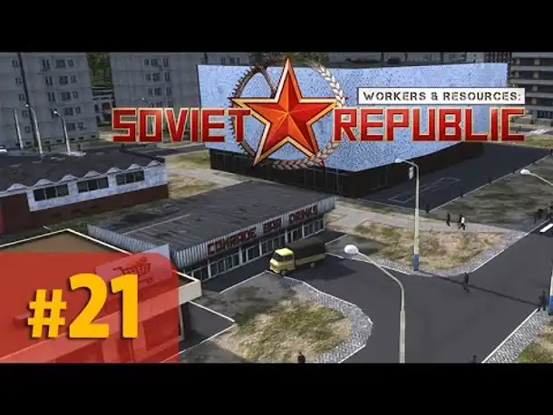 Let's Play Workers and Resources #21: Wodka-Logistik (Gameplay / Deutsch)