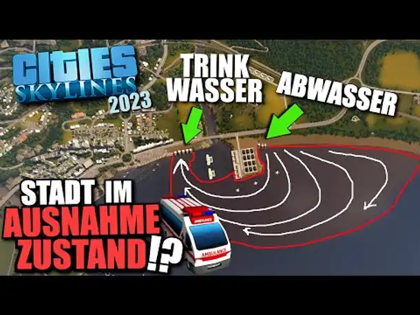 Stadt im AUSNAHMEZUSTAND! 🚨😲🚨  | Cities Skylines 2023 | 4