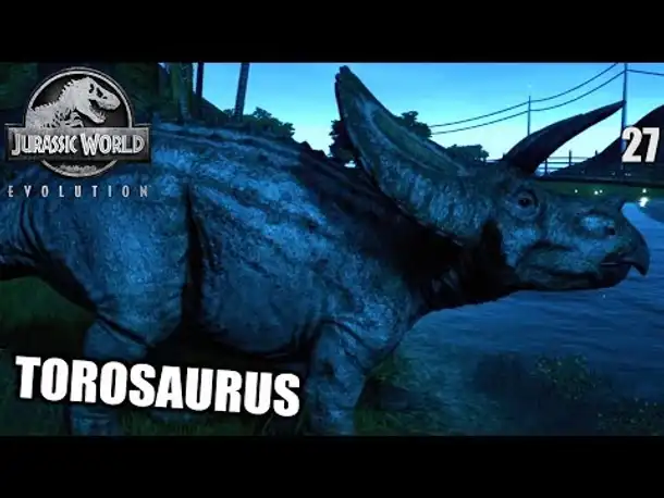 Jurassic World Evolution Deutsch #27 ► Torosaurus ◄| Let's Play Gameplay German