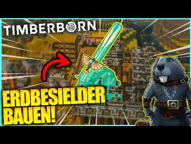 Ich baue einen ERDBESIEDLER in Timberborn!