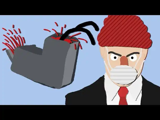 Zombey druckt tote Menschen.