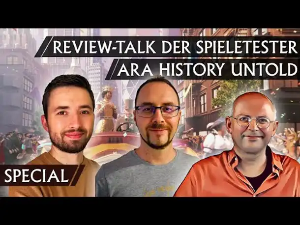 Review-Talk der Tester! Mit @gamestar @pcgamesde ARA HISTORY UNTOLD [Deutsch]