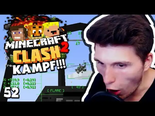KAMPF GEGEN ZWEI HELIKOPTER & VIELE TOTE! ✪ Minecraft CLASH 2 #52