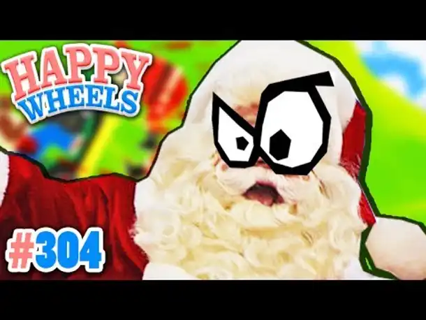 SANTA?! AM ARSCH! ✪ Happy Wheels #304