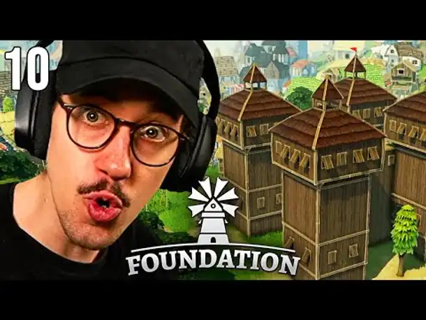 Ich baue eine FETTE BURG! | Foundation Folge 10