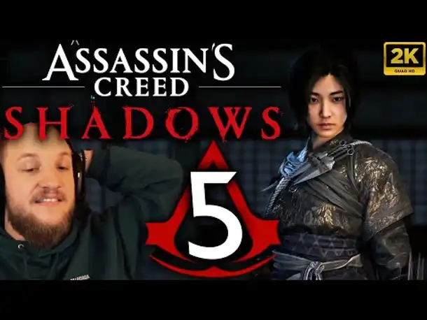 Lets Play Assassin's Creed Shadows (Deutsch) - [2K] #05 - Der trauernde Hund 🐕 am Grab 🪦😔