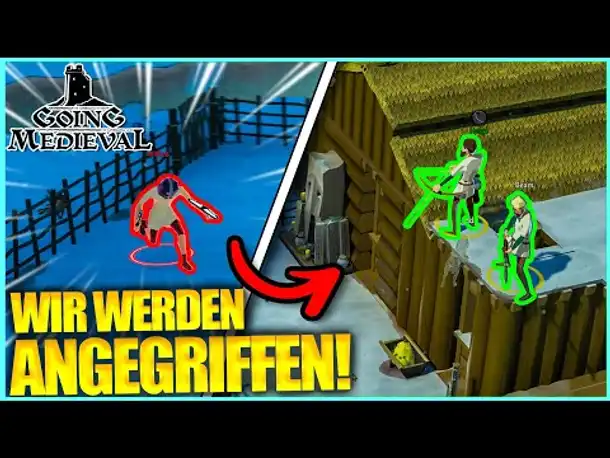 Banditen wollen mein Haus zerstören! | GOING MEDIEVAL (2024)