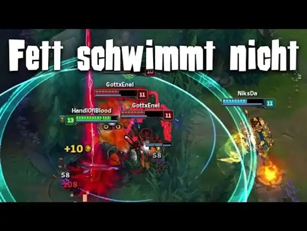 Fett schwimmt nicht!