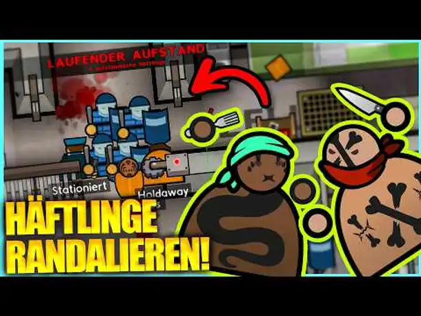 Der erste AUFSTAND! | Prison Architect (2024)