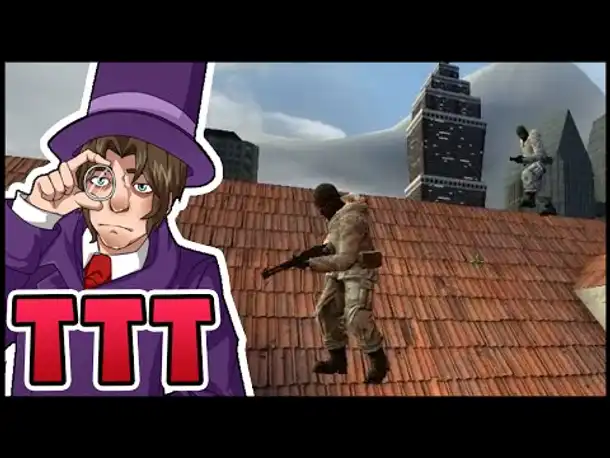 Gangster auf dem Dach! | Trouble in Terrorist Town! - TTT | Zombey
