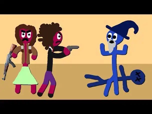 Zombey ist in einem komischen Überlebenskampf.