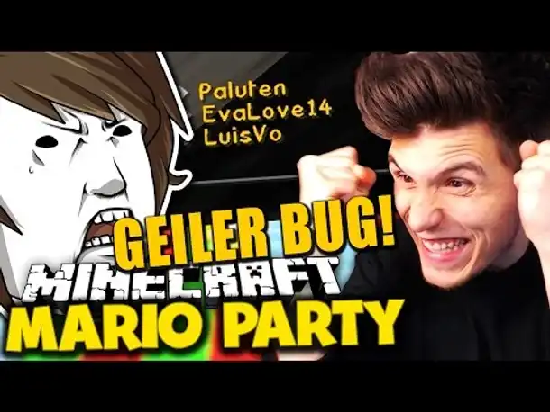 DER GEILSTE MARIO PARTY BUG ✪ Minecraft Mario Party mit Germanletsplay