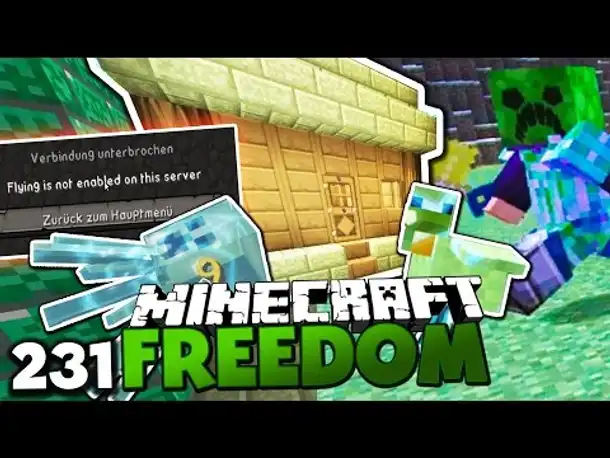 SELTSAMES HAUS MITTEN IM BOMB TOWER! & KICKED FÜRS FLIEGEN?! ✪ Minecraft FREEDOM #231 | Paluten