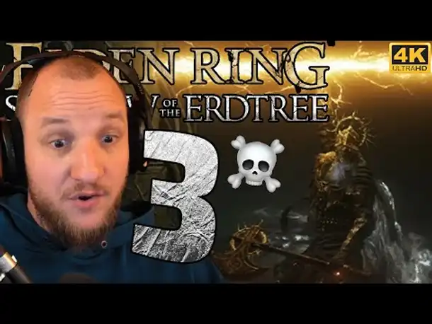 Lets Play Elden Ring Shadow of the Erdtree [DLC] (Deutsch) - [4K] #03 - Todesritter quält mich ☠️🤬
