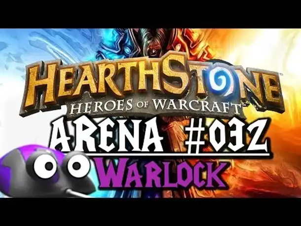 Let's Play HEARTHSTONE: HEROES OF WARCRAFT Arena #032 Warlock (German Gameplay Deutsch)