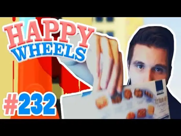SCHLEICHWERBUNG? + TÄGLICH HAPPY WHEELS? ✪ Happy Wheels #232
