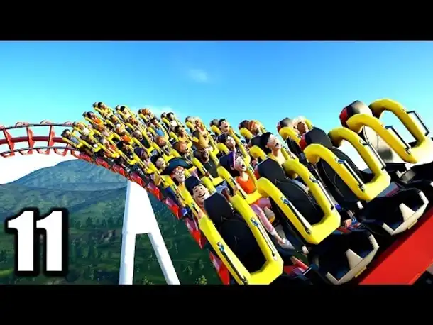 Planet Coaster (Alpha Phase 1) #11 GROßE ACHTERBAHN BAUEN || Let's Play Deutsch | Gameplay German