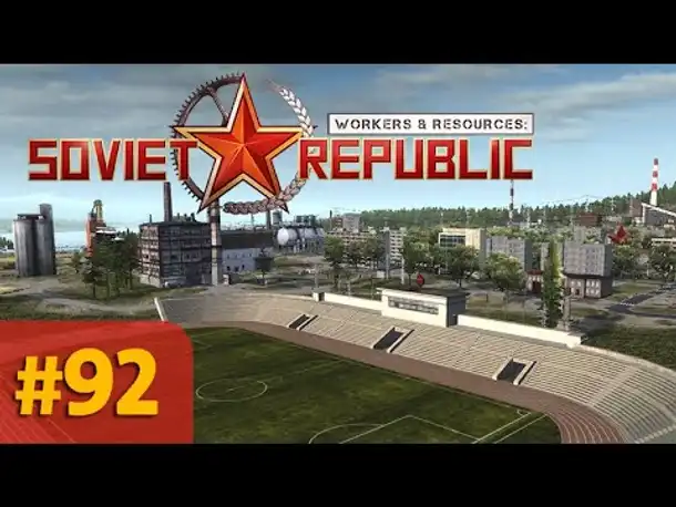 Let's Play Workers and Resources #92: Roter Stern Noyerswerda (Gameplay / Deutsch)