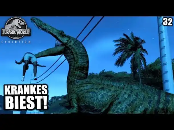 Jurassic World Evolution Deutsch #32 ► Krankes Biest! ◄| Let's Play Gameplay German