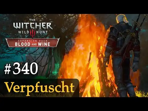 #340: Verpfuscht ✦ Let's Play The Witcher 3 ✦ Blood and Wine (Slow-, Long- & Roleplay)