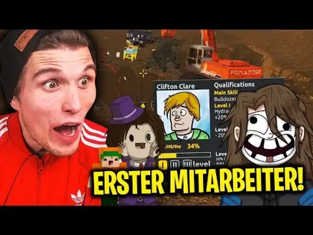 Unser erster MITARBEITER & er wird direkt gefeuert! | Goldgräber Simulator
