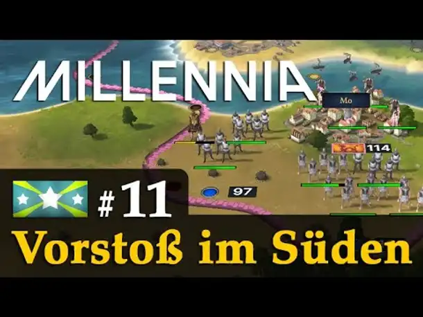 #11: Vorstoß im Süden ✦ Let's Play Millennia (Wallonien)✦ KI: Großmeister