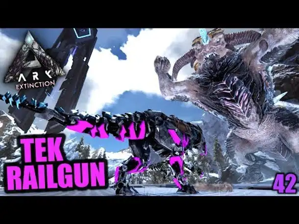 Ark Extinction #42 Unsere erste TEK Railgun | Let's Play Deutsch Gameplay