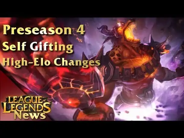 LoL News - #002 Preseason 4, Gifting,High-Elo Changes