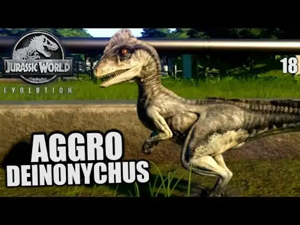 Jurassic World Evolution Deutsch #18 ► Aggro Deinonychus ◄| Let's Play Gameplay German