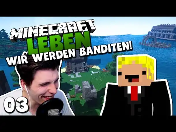 DNERS KAMPF GEGEN PINGUINE & WIR WERDEN BANDITEN! ✪ Minecraft LEBEN #03 | Paluten