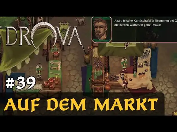 #39: Auf dem Markt ✦ Let's Play Drova (Blind / Long-, Slow- & Roleplay)