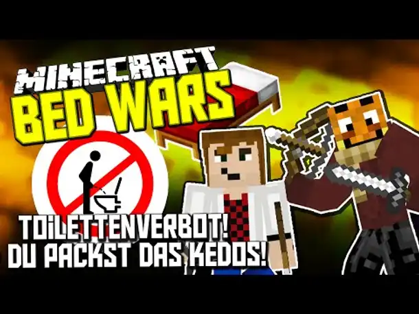 TOILETTENVERBOT & LAUF KEDOS LAUF! ✪ Minecraft BEDWARS [Halloween Map]