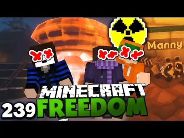 NUKLEARE NOTSPRENGUNG! RIP FREEDOM SQUAD & MANNY DER WASCHBÄR  ✪ Minecraft FREEDOM #239 | Paluten