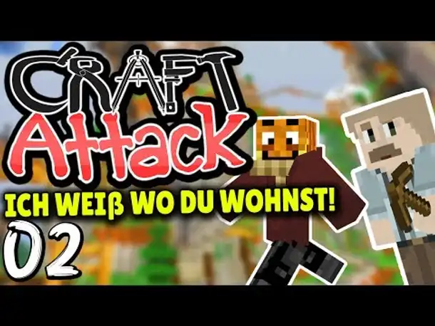 "Ich weiß wo du im RL wohnst!" STALKER?! ✪ Minecraft CRAFT ATTACK #02