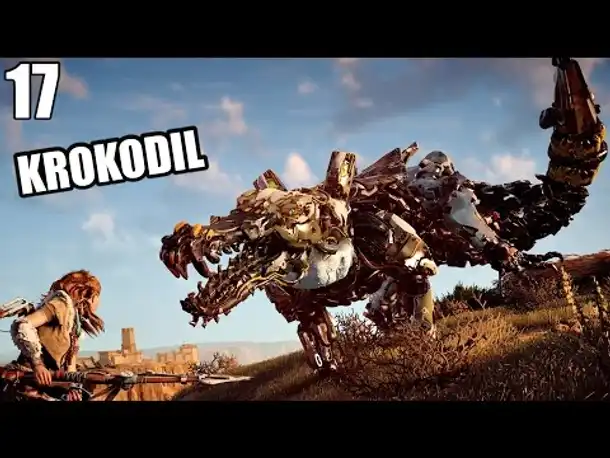 HORIZON ZERO DAWN Gameplay German - 17 - KROKODIL MECHS | Let's Play Deutsch