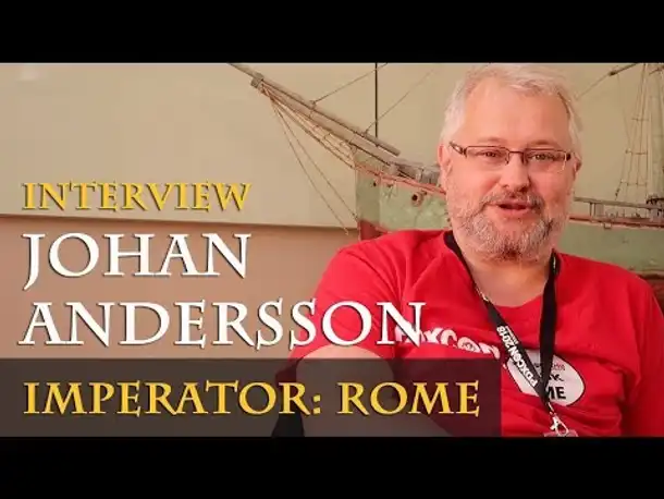 Interview with Johan Andersson - Imperator: Rome (PDXCON 2018 / English)