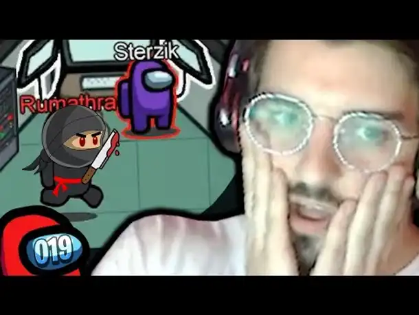 THE SILENT NINJA 🐱‍👤🔪 Among Us 019