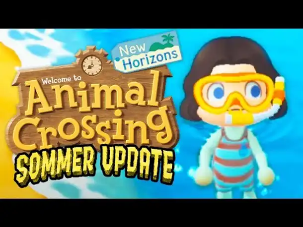 Schwimmen im Sommer-Update! | Animal Crossing: New Horizons (Part 50)
