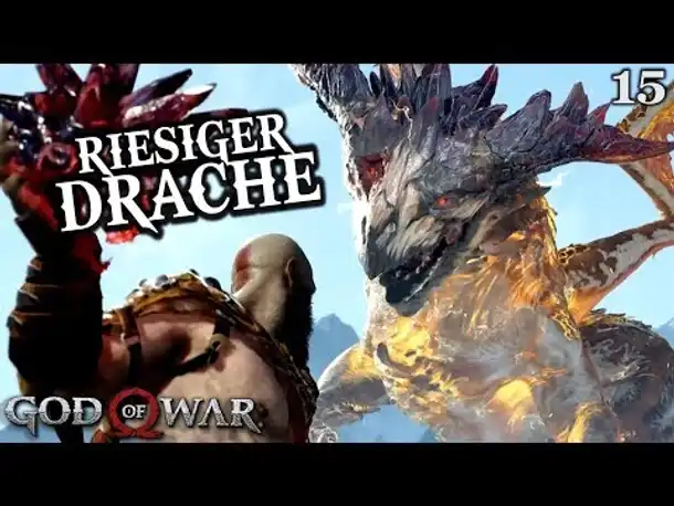 God of War 4 Gameplay German #15 ► Riesiger Drache ◄ | PS4 | Let's Play Deutsch | 2018