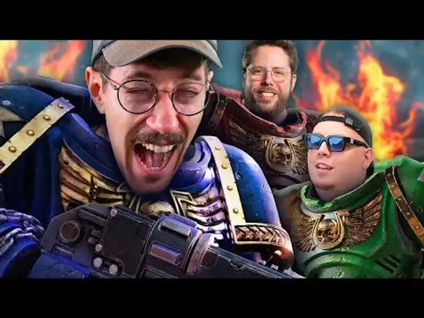 Der wildeste Dreier Duisburgs mit @Broeki und @krokoboss| W40K Space Marine 2