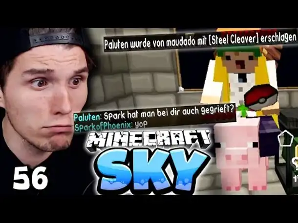 EDGAR MUSS PALDADOBEY VERLASSEN & DIE GEBURT VON Dr.PFERD ✪ Minecraft Sky #56 | Paluten