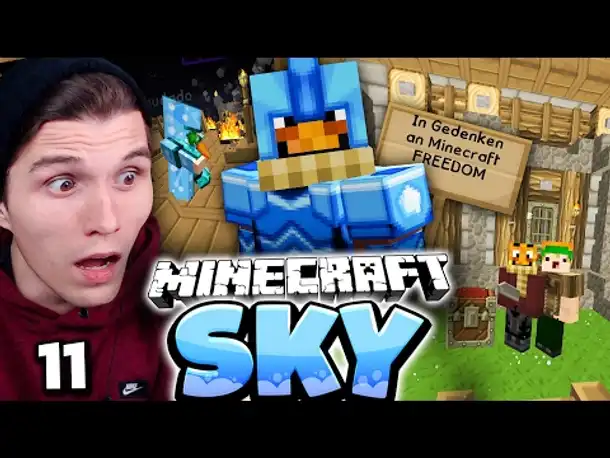 MEIN "NEUES" FREEDOM HAUS! & PALDADOBEY BRENNT! ✪ Minecraft Sky #11 | Paluten